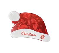 Pinces à cheveux permanentes en acrylique avec motif de renne et flocon de neige, décoration de Noël pour portraits de famille, célébrations d'hiver, ornements de cheveux légers en acrylique