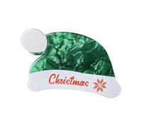 Pinces à cheveux permanentes en acrylique avec motif de renne et flocon de neige, décoration de Noël pour portraits de famille, célébrations d'hiver, ornements de cheveux légers en acrylique