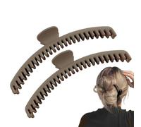 Pinces à cheveux | Petites pinces à cheveux portables givrées, accessoires de coiffure pour femmes, grandes barrettes à forte adhérence, épingles à fines pour épais et fins