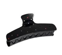 Pinces à cheveux, pinces à griffes, 9,3~10,3 cm strass colorés pinces à griffes de requin français pince à cheveux pinces à griffes de couleur vive pince à cheveux antidérapante for cheveux épais(Bl