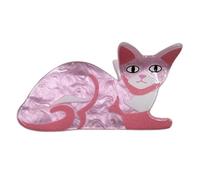 Pinces À Cheveux Pour Chat - Pinces À Cheveux Pour Femme - Antidérapantes Et Portables En Forme De Chat | Clip Animal Portable Compact Pour Femme | Pour Voyager Voyage D'affaires Maison Extérieur Écol