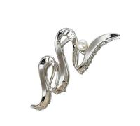 Pinces à cheveux pour femme en métal pour cheveux fins et épais antidérapants - Maintient fermement la mâchoire - Pinces à cheveux pour cheveux fins et épais