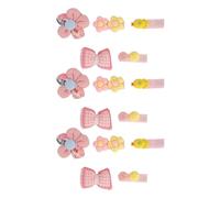 Pinces à cheveux pour filles, mignonnes et douces, en tissu, en métal, pour éviter les glissements, épingles à cheveux pour petites filles, femmes, accessoires parfaits pour le