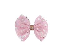 Pinces à cheveux princesse Chic en dentelle, 2 pièces, filet scintillant, nœud paillettes, épingles, accessoires de coiffure doux for tête pour Cheveux(Color 5)