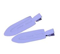 Pinces à Cheveux Sans Lot de 10 pinces à cheveux colorées en métal, accessoires for, colle crème, épingle décorative faite la main(Deep purple)