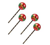 Pinces à cheveux tendance « Day of the Dead Horse », faites à la main, épingles à cheveux en métal