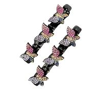 Pinces à cheveux tressées pour femmes, filles et femmes - Accessoires de cheveux tressés - Jolies pinces à cheveux tendance pour danse, école, mariage