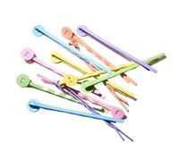 pinces à cheveux vierges Lot de 50 épingles à cheveux 8 mm faire soi-même, base vierge, cabochon, camée, accessoires fabrication bijoux(Random mix)