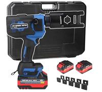Pinces à Cintrer pour Terminaux Cu/Al, Outil de Crimpage Rechargeable 70KN Kit de Crimp de Câbles Terminaux Électriques avec 4-11 Matrices,CD240
