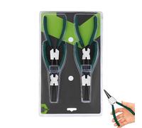 Pinces à Circlips,Kit Robuste de 18 cm pour Circlips Internes en Acier | Outil de Démontage de Ressorts avec Accessoires pour Mécanique, Roulements et Véhicules Utilitaires