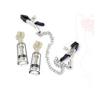 Pinces à Clip tête chaîne+Suceurs Ventouse,accessoires de cadeaux de fête
