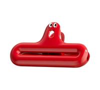 Pinces à copeaux drôles et mignonnes avec prise en main serrée, ressort intégré et trou de suspension, clips pour sacs alimentaires pour rangement de cuisine et utilisation en voyage, matériau ABS