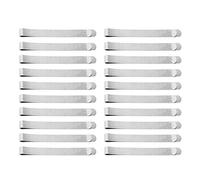 Pinces à coudre en acier inoxydable, paquet de 20 |Clips d'ourlet et de matelassage pour tissu/couture/bricolage |Terminage poli lisse - Pinces, pour experts et usage domestique.