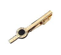 Pinces à cravate élégantes pour homme - Améliore vos images professionnelles avec ces accessoires simples et modernes - Texture en acier inoxydable solide, TAILLE UNIQUE, Comme décrit