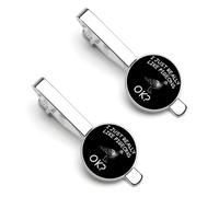 Pinces à cravate pour homme « J'aime vraiment les pigeons » (lot de 2) - Accessoires pour costumes d'affaires formels
