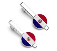 Pinces À Cravate Pour Hommes Motif Drapeau National De La République Du Paraguay Épingles À Cravate Barrettes Pour Hommes Cadeaux Pour Affaires Mariage Vie Quotidienne