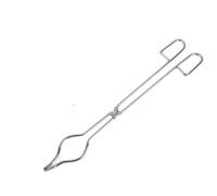 Pinces à Creuset Pince à creuset en acier inoxydable fusion de graphite Pinces bécher chromées pour les Articles de Laboratoire(30cm)