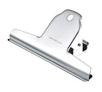 Pinces à dessin - Spring clip 100 mm - Chromée - Boîte de 12 - Fermeture à ressort