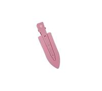 Pinces à épingles sans plis for application de maquillage, antidérapantes. Les cheveux ne resteront pas coincés entre le plastique attaché au métal./311(F,1 Count (Pack of 2))