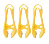 Pinces à éplucher l'ail Accessoire De Cuisine 3 Pièces Anti-Odeur Mains | Pinces Manuelles Pour Éplucher L'Ail Pour Propriétaires, Cuisiniers Amateurs, Chefs, Camping, Pique-nique,