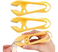 Pinces à éplucher l'ail Accessoire De Cuisine 3 Pièces Anti-Odeur Mains | Pinces Manuelles Pour Éplucher L'Ail Pour Propriétaires Mamans Occupées Chefs Pique-nique Barbecue Sorties