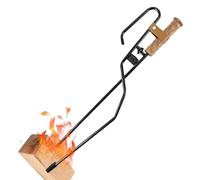 Pinces à feu pour brasero - Pinces à feu de camp Pinces à feu | Pince de cheminée multifonctionnelle Fire Poker, pince à bois de chauffage, pince à brasier, bâton de feu de camp, feu de camp