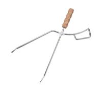 Pinces À Feu Thickened Stainless Steel Fire Tongs With Charcoal Clip Duck Billed