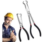 Pinces à fiche électrique, pinces de retrait électrique | Ensemble de 2 pinces pour connecteurs électriques,Outil de connecteur électrique, pinces à fils d'épissage pour connecteurs automobiles