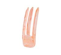 Pinces à friser les cheveux sans chaleur, outil de coiffure naturel moelleux, sans chaleur, soins capillaires, racines for le Volume et la Texture, 1/2 pièces(S Mixed Orange)