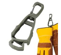 Pinces à gants | Porte-gants multi-usage | Clips de travail de la construction avec fixation croisée pour gants, clés, lampe de poche, tasse, lunettes, serviette Soydan