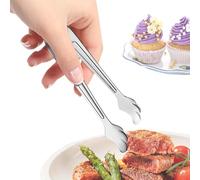 Pinces à Glace,Petit String à Sucre en Acier Inoxydable Multifonctionnel | Ustensiles de Service pour Cubes de Sucre, gelées, guimauves, Fromage râpé, Fromage à pâte olle