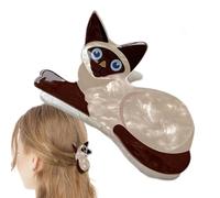 Pinces à griffes de chat, pinces à cheveux de chat,Petites pinces à cheveux drôles | Clips de griffes pour petits animaux pour femmes et filles, pour cheveux avec pinces