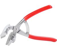 Pinces à lin pour peinture à l'huile - mâchoires de 12 cm de large, pince rouge avec ressort pour les besoins artistiques