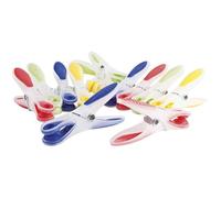 MSV France – Pinces à linge – Lot de 12 – Bi matière