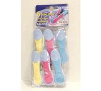 Pinces à linge Maxi clips (sachet de 6) * G