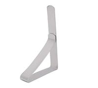 Pinces à Nappe, 4 Pièces Grandes Pinces à Nappe en Acier Inoxydable Pinces de Support de Nappe Antidérapantes 10,5 * 7 Cm Support de Pinces à Nappe en Acier Inoxydable