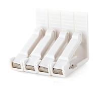 Pinces à Nappe, 4 pièces, Pinces à Ressort en Plastique, Support de Pince à Nappe, Barbecue, Restaurants, hôtel, Maison, Pince Fixe for Nappe