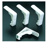 Pinces à Nappe - Lot de 12 - Fixe Nappe Universelle - Blanc