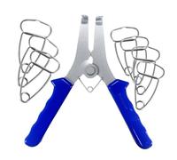 Pinces à onglet - Virole polyvalente - Pince à ressort pour la construction de meubles, la menuiserie, les joints en bois, l'art et le cadre de serrage de toile