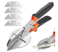 Pinces à onglets ciseaux à onglets bandes ciseaux d'angle ciseaux pour goulottes de câbles outil de modélisme outil de coupe de mesure d'onglet ciseaux d'angle bandes ciseaux à onglets multi-angles