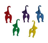 Pinces à pain imprimées pour chips céréales chat/chien conservation des aliments essentiels de cuisine