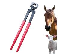Pinces à Parer pour Chevaux | Pince de Maréchal-Ferrant | Pinces à Parer, Tenaille à Fers et Coupe-Ongles pour Soins des Sabots de Chevaux, Chèvres et Moutons