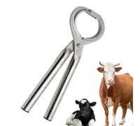 Pinces À Percer Pour Nez De Vache, Équipement Animal pour Bétail, Pinces Ajustables en Acier Inoxydable pour Bovins et Vaches d'Exploitation