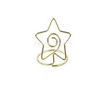 Pinces À Photos En Métal Or Rose - Lot De 6, Supports De Table Polyvalents Pour Photos, Mémos, Cartes, Travaux Manuels Et Décoration