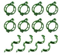 Pinces à plantes pour support de plantes/treillis 100-pack Vert