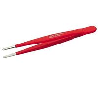 Pinces à pointes fines arrondies avec intérieur strié, idéales pour la précision des travaux manuels et des travaux de détail.