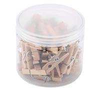 Pinces à Punaises, Clips en Bois pour Tableaux de Liège, Maintien S?r de Notes ?uvres Photos, 50 Pièces pour Bureau Maison
