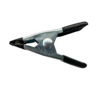 Pinces à ressort de 5,1 cm, clips en métal robuste en forme de A avec coussinets en caoutchouc pour supports d'éclairage de photographie de travail du bois, outil de prise en main galvanisé de 50 mm