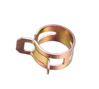 Pinces à ressort de fixation en acier inoxydable galvanisé, 10 pièces/ensemble 5-16mm, colliers de serrage for tubes de carburant, ligne de mazout, tuyau d'eau, accessoires automobiles(11mm)
