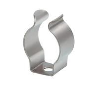 Pinces à ressort en acier au manganèse argenté, outil robuste, matériel de serrage ouvert 6mm/10mm/12mm/16mm/19mm/25mm/28mm, 10 pièces(25mm)